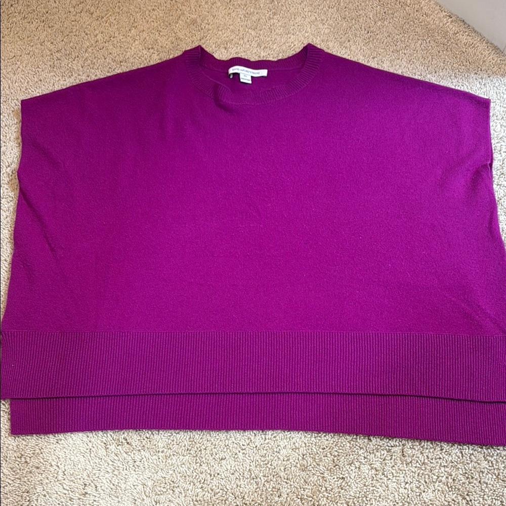 Diane Von Furstenberg Essex Cashmere Poncho Sweater